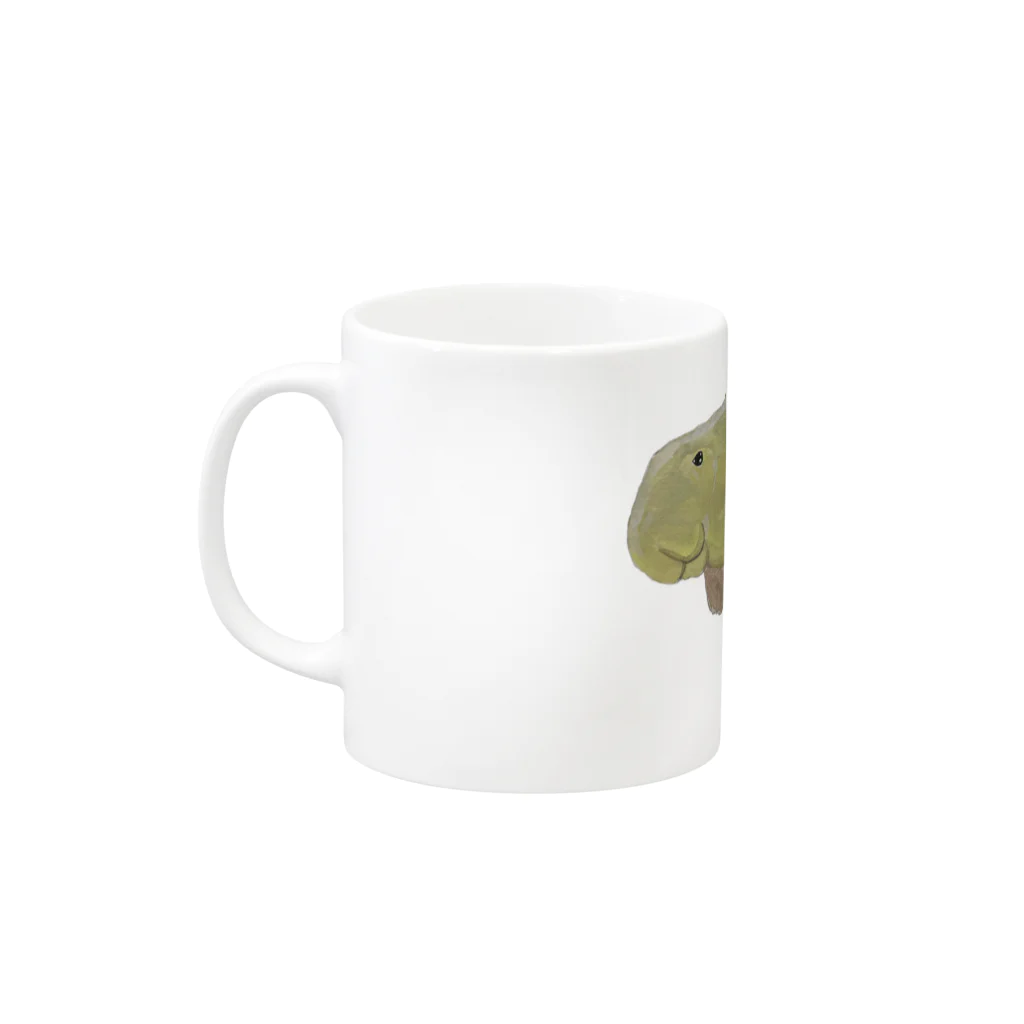 Coshi-Mild-Wildのジュゴンだよん💕 Mug :left side of the handle