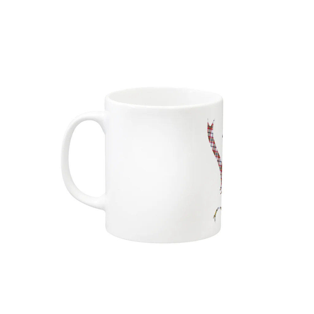 flatcoatedretrieverのbeetle Mug :left side of the handle