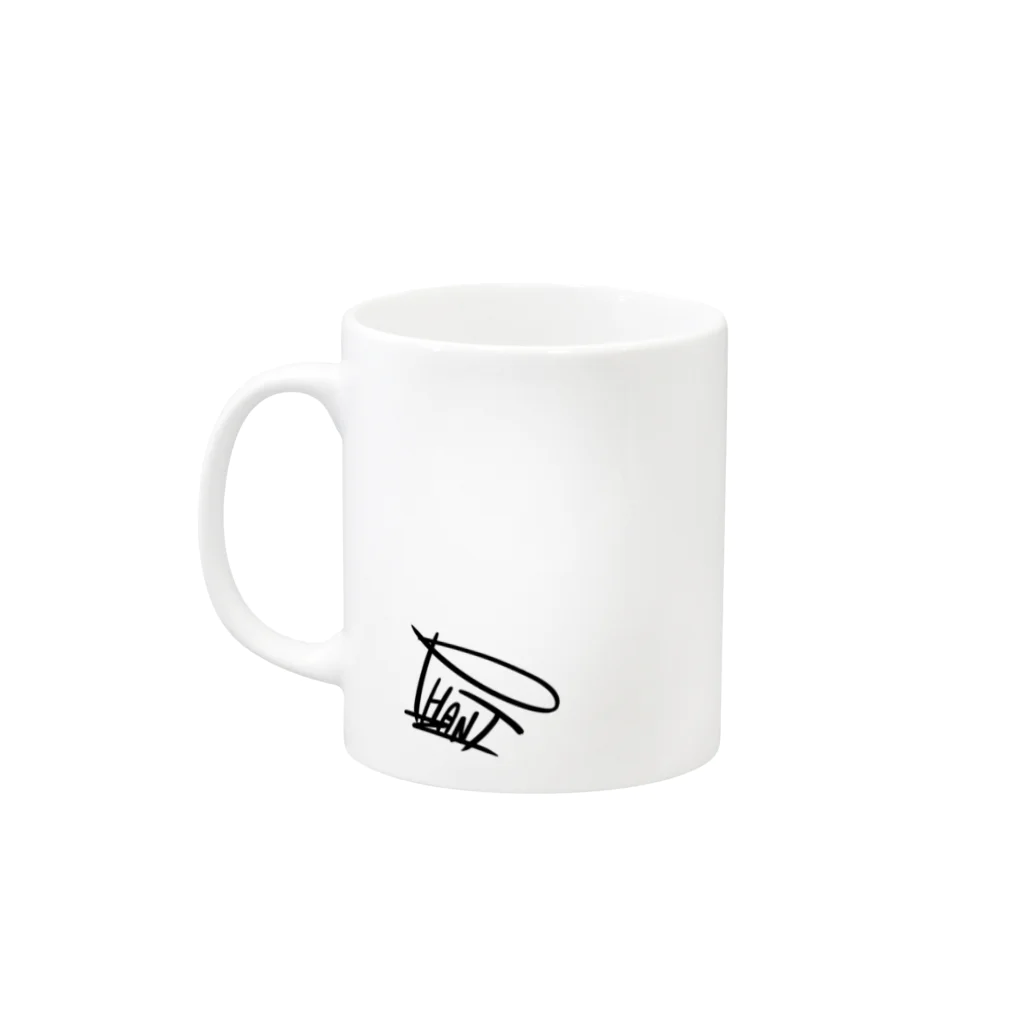 PHANT-ﾌｧﾝﾄ-のゴリラ Mug :left side of the handle