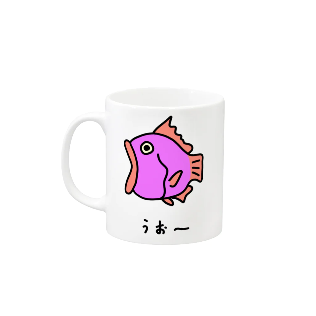 脂身通信Ｚのうおー♪2107 Mug :left side of the handle