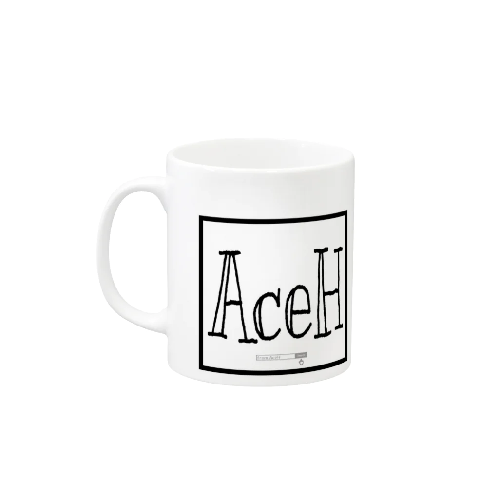 AceHのサンプル2 Mug :left side of the handle