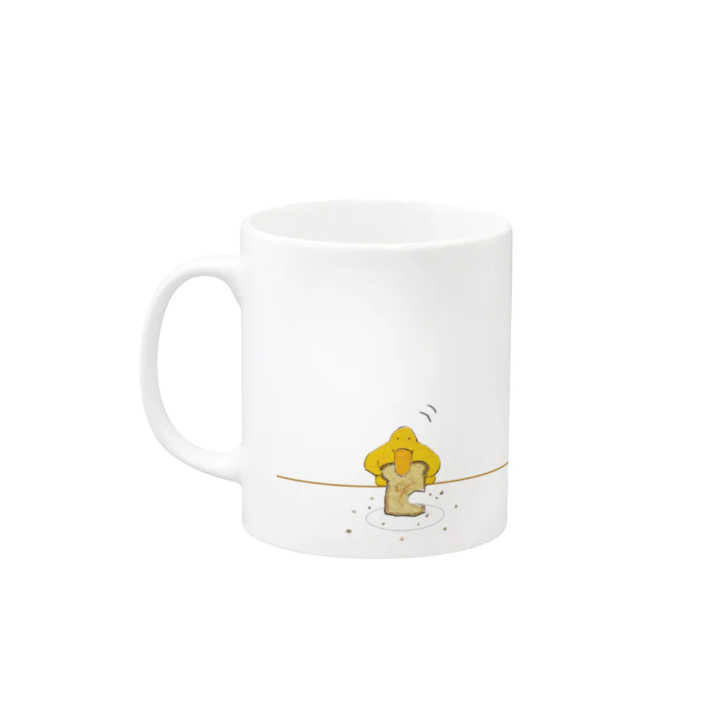 AnkkA(アンッカ）の店のほっと一息 Mug :left side of the handle