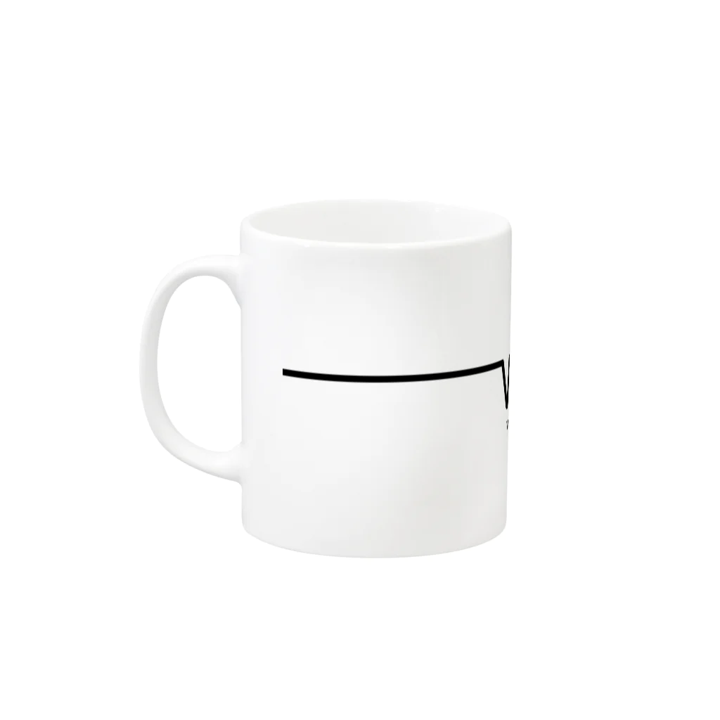 ねやの草 Mug :left side of the handle