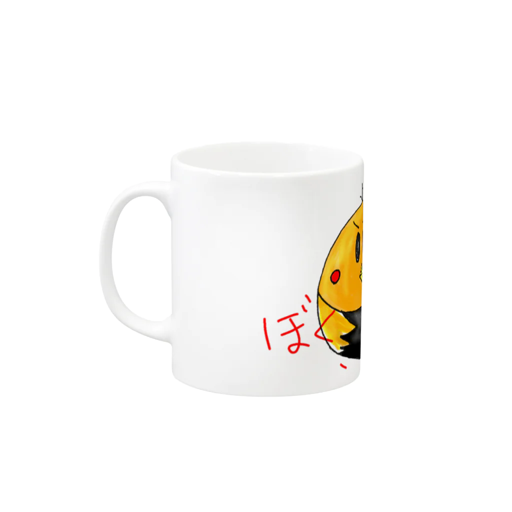 aonosekaitotomoniのぼく、できるもん！ Mug :left side of the handle