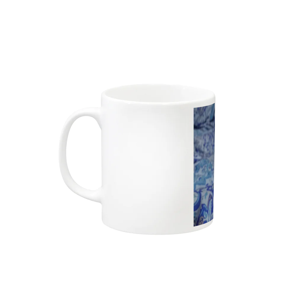 チワワのわさわさのわさわさ Mug :left side of the handle