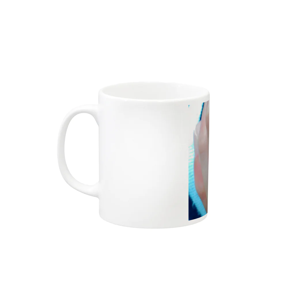 どすこいのゲロゲーロ Mug :left side of the handle