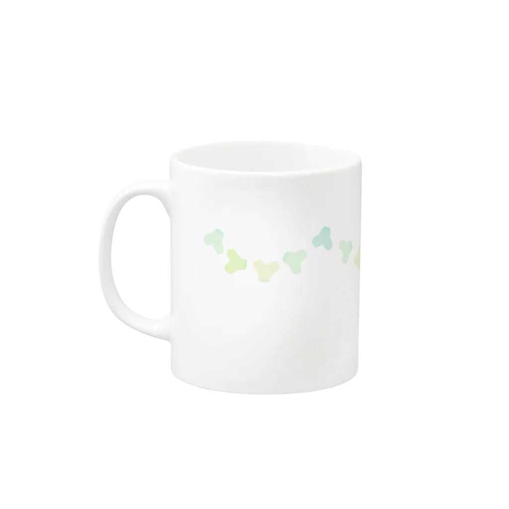 にんじんちびこのテトラポッド Mug :left side of the handle