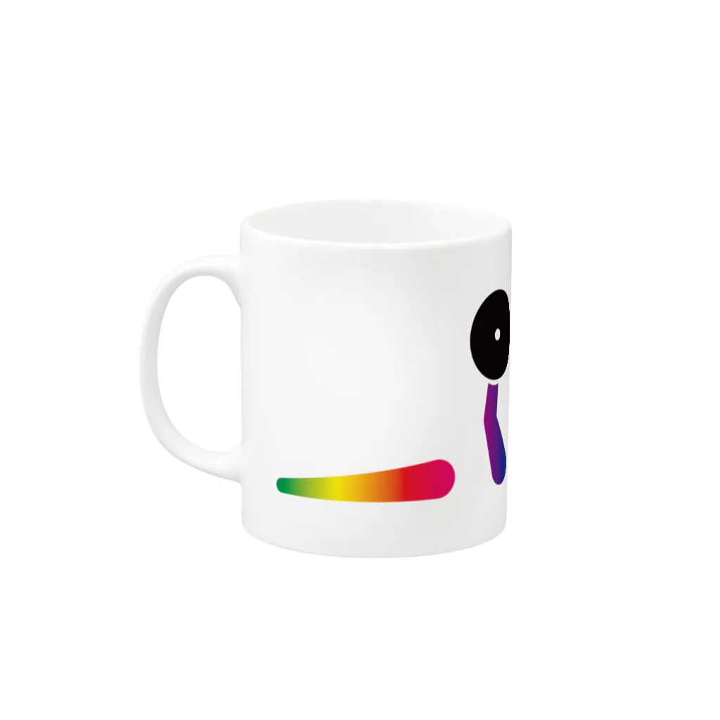 isao130の12-パワーリフティング Mug :left side of the handle