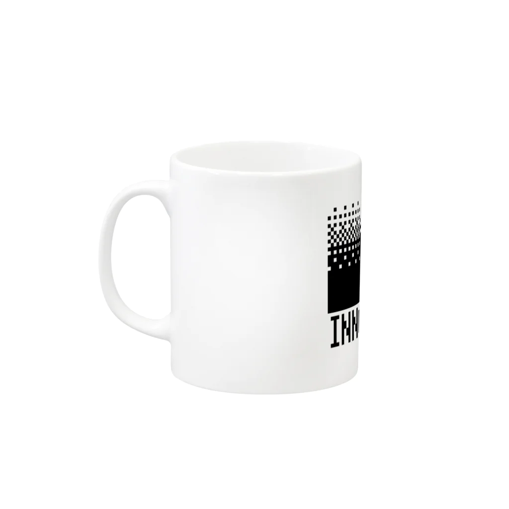 ドット絵ショップのなんか尖ったやつ Mug :left side of the handle