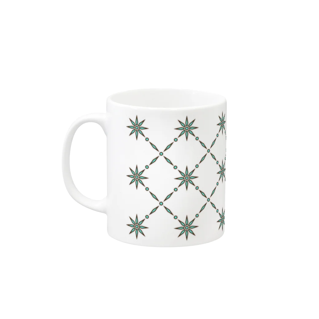 𝓚𝓪𝓶𝓲𝓷𝓸𝓣𝓪𝓫𝓮𝓻𝓷𝓪のSNOWFLAKE❄ Mug :left side of the handle