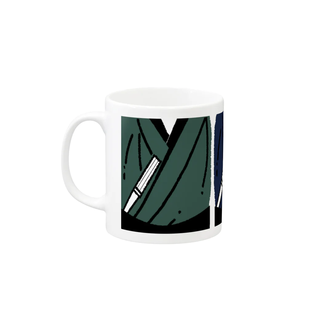 マグカップの中のお店の古典落語好き Mug :left side of the handle