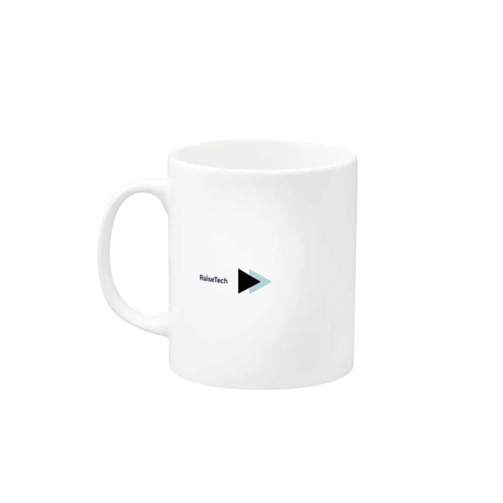 RaiseTech公式のマグカップ2 Mug :left side of the handle