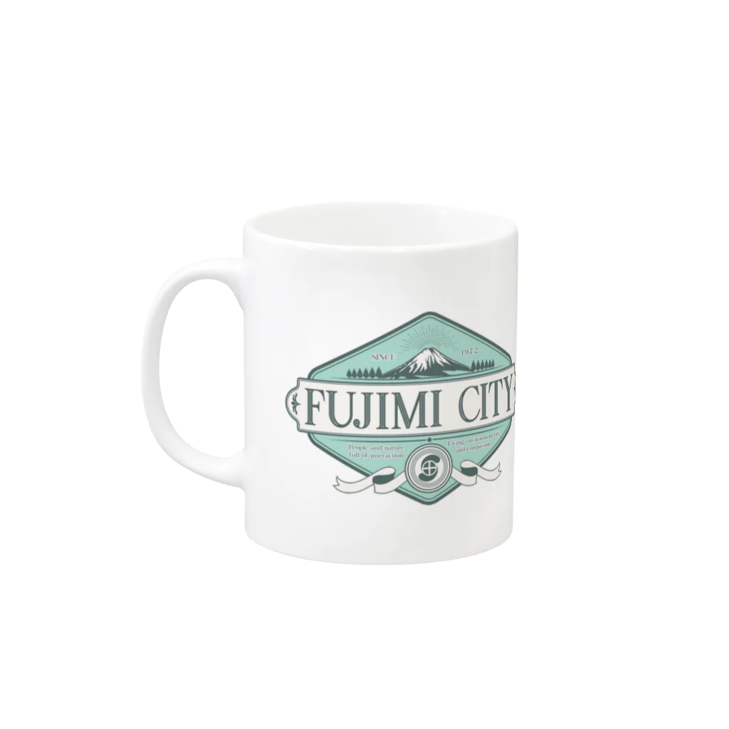 But SAITAMAのFUJIMI-CITY Mug :left side of the handle