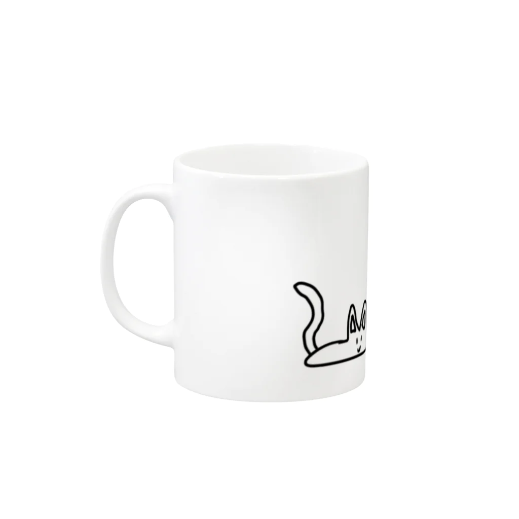 ✝︎hard gay✝︎のねこ壱 Mug :left side of the handle