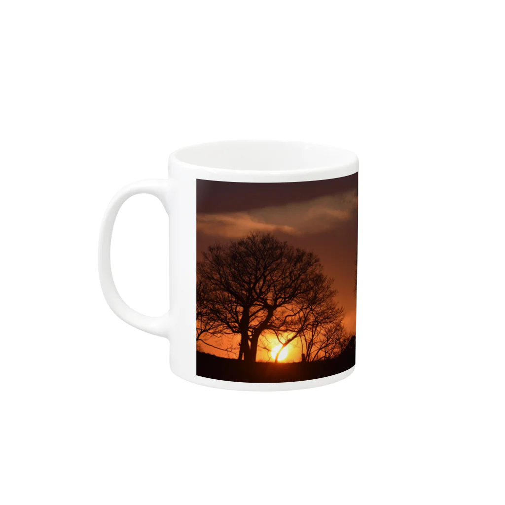 coro5の夕暮れ Mug :left side of the handle