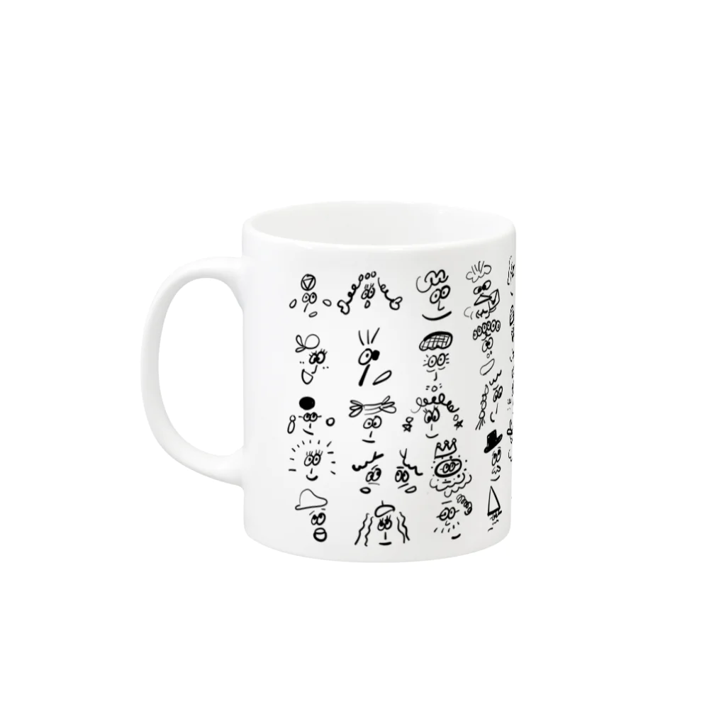 siinamiinaのマサイフレンズマグ Mug :left side of the handle