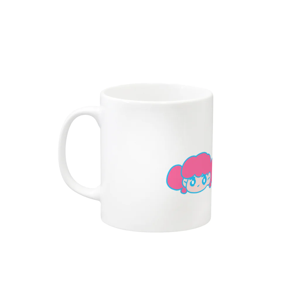 NEXT TIMEのキューティースリー＠pashiri Mug :left side of the handle