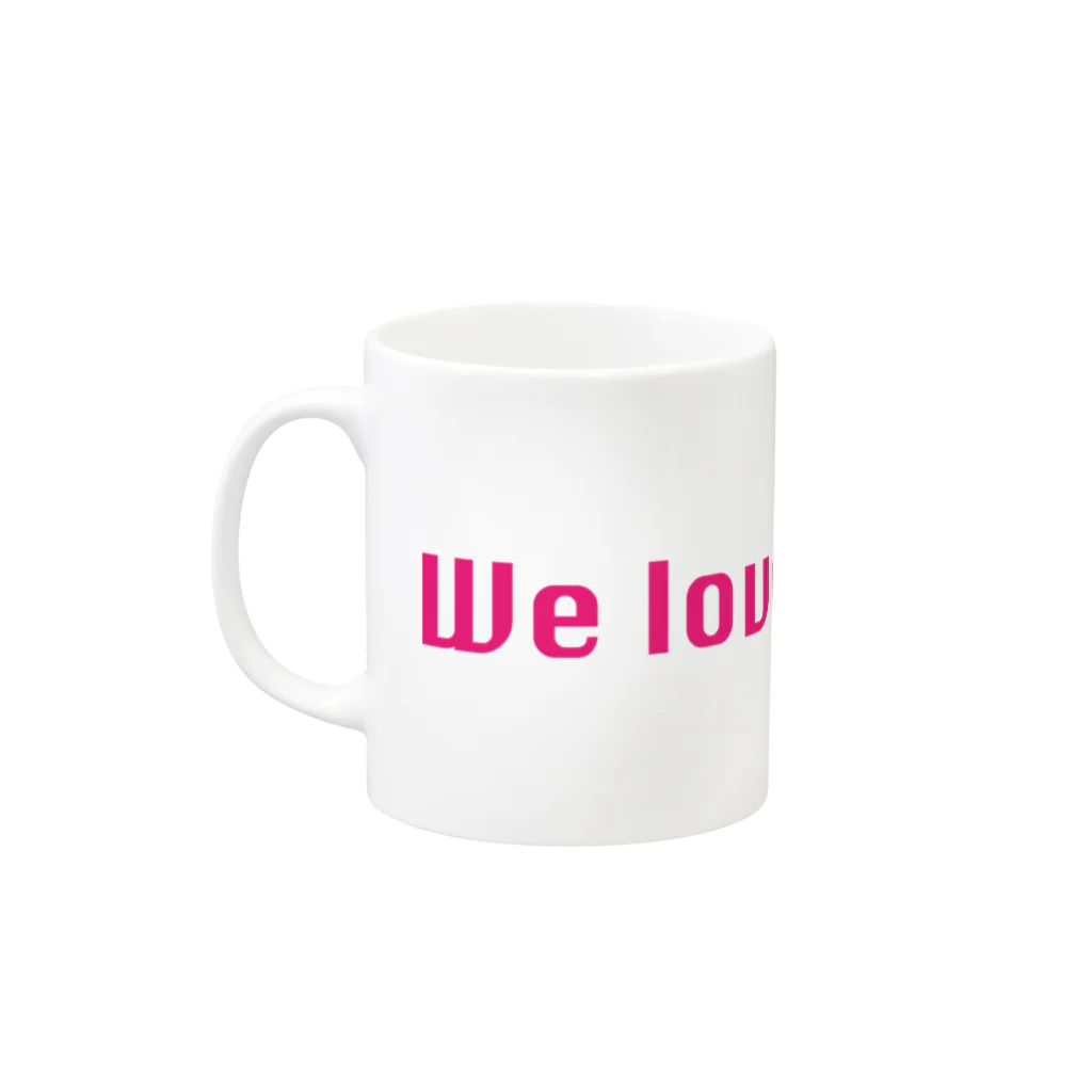 stormcat24さんのWe love COBOL♥ Mug マグカップの取っ手の左面