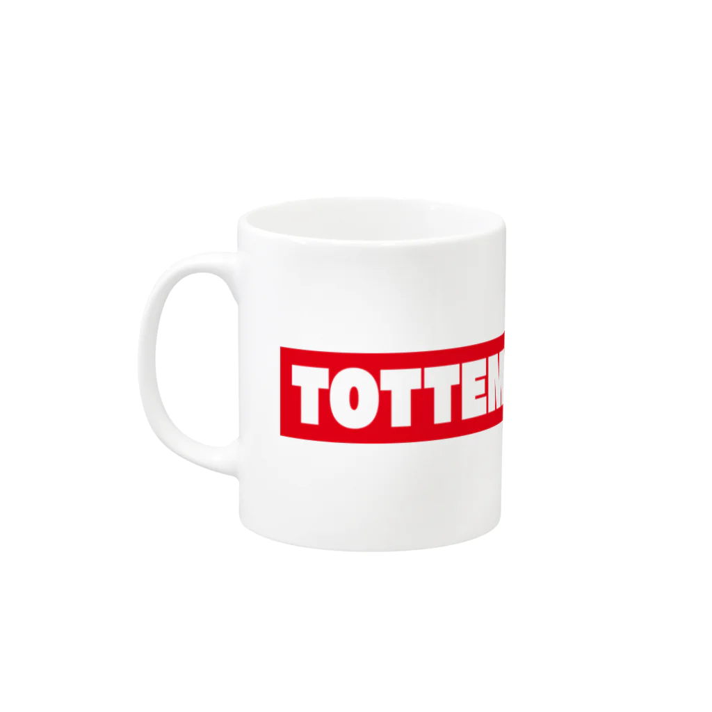 ジャージ姿の男のTOTTEMO NEMUTAI(red) Mug :left side of the handle