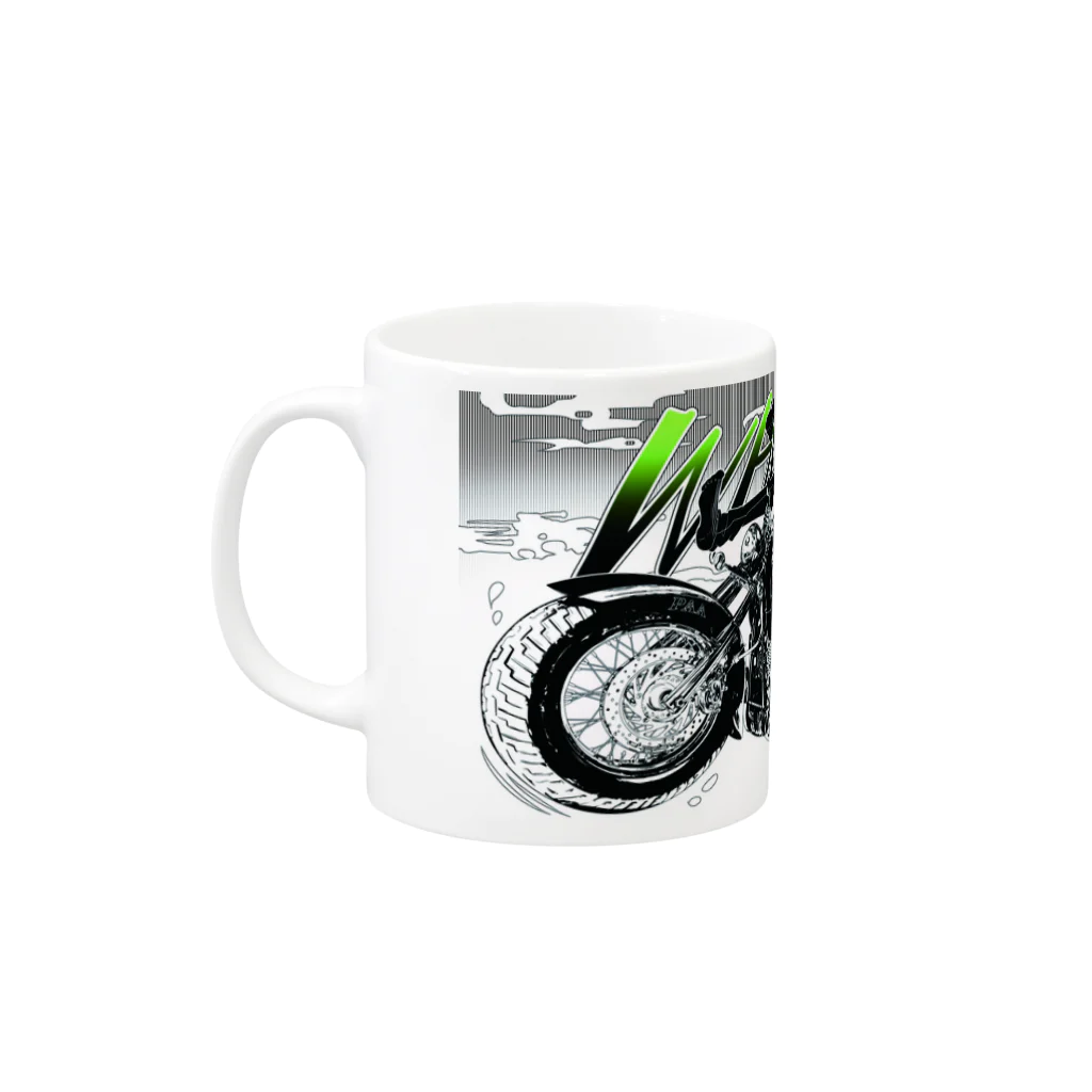 HIGH ROADのWHOOOOOO!! Mug :left side of the handle