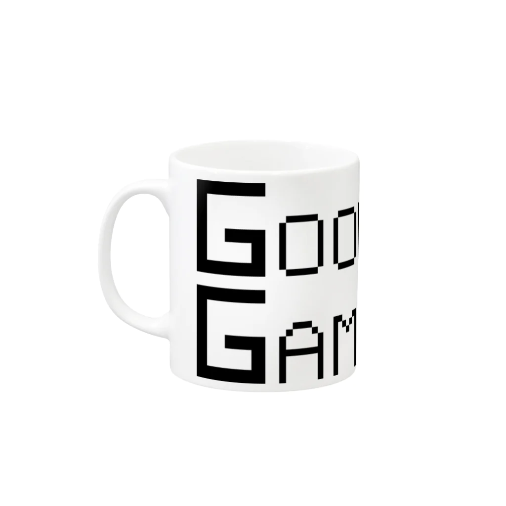 PIXEL SHOPのGood Game Mug :left side of the handle