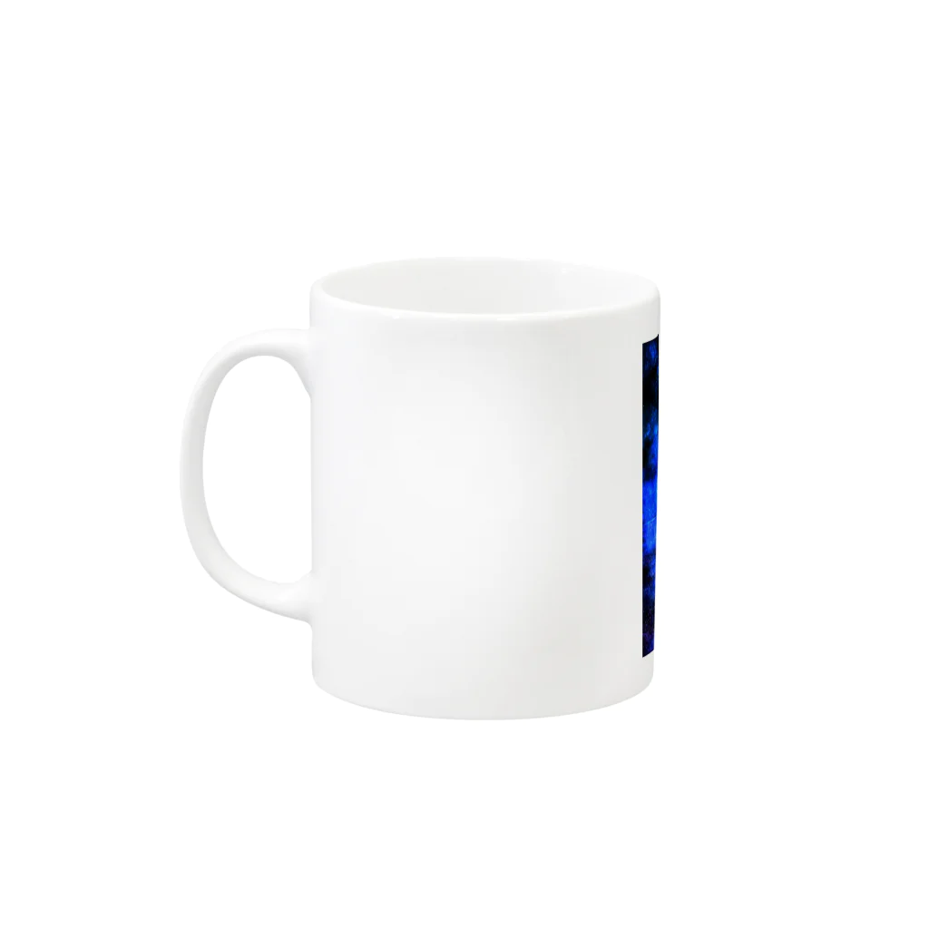 hidekiの Starry sky Mug :left side of the handle