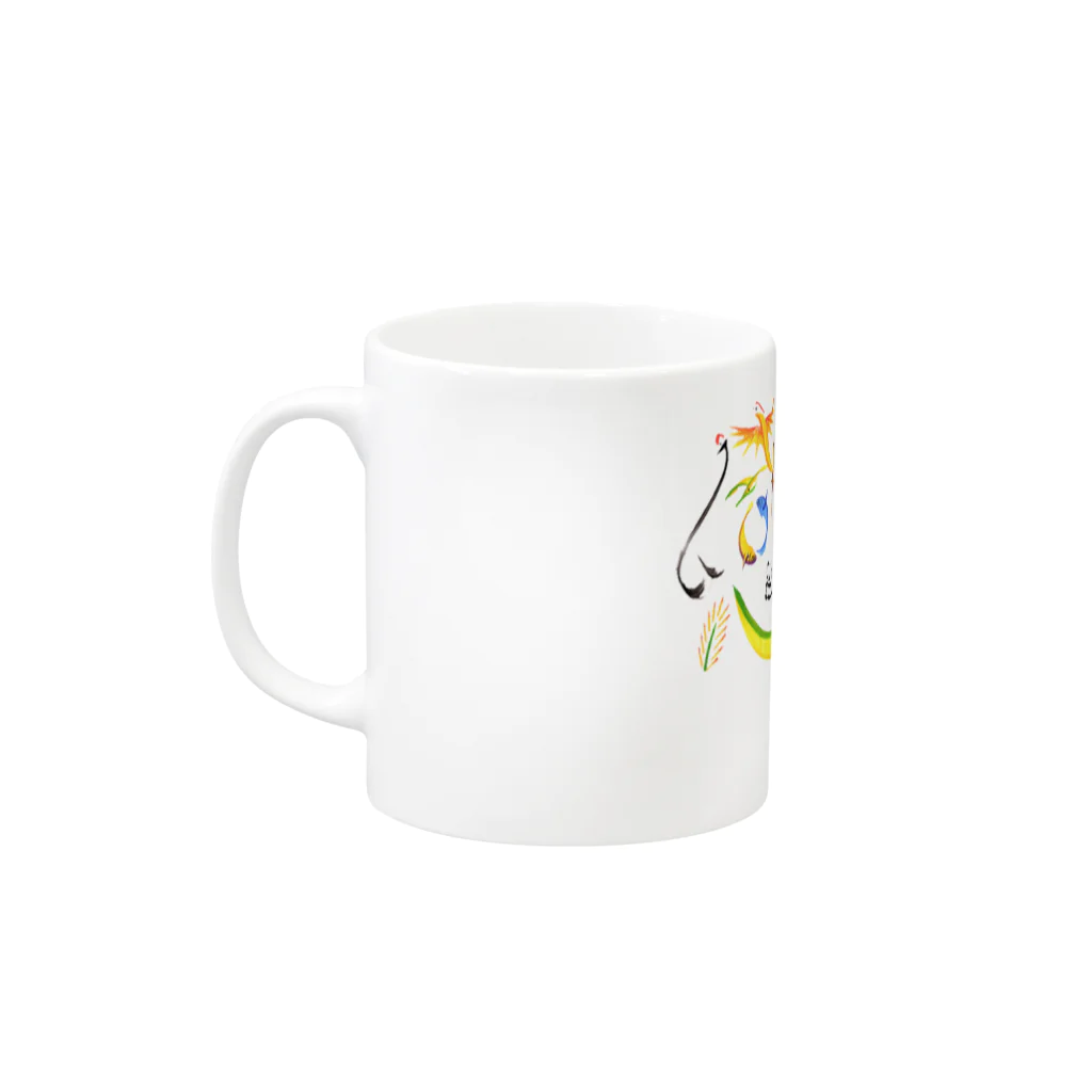 N’s Artの感謝 Mug :left side of the handle