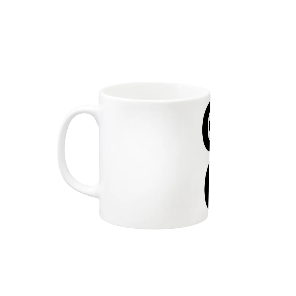 TOKYO LOGOSHOP 東京ロゴショップのGAMEOVER-ゲームオーバー- Mug :left side of the handle