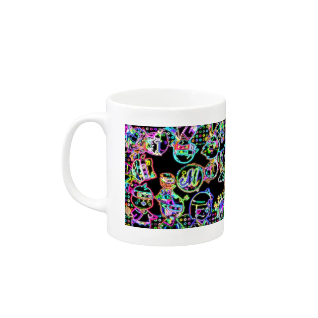 MINTのCryptoNinja ALL STAR＃００ Mug :left side of the handle