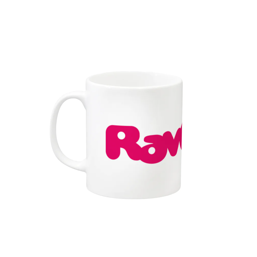 block.fmのRAVE-A-RIDE マグカップ #BFM10  Mug :left side of the handle