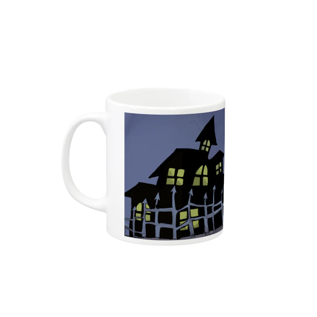 yuuno1208のハロウィンマグ🎃 Mug :left side of the handle