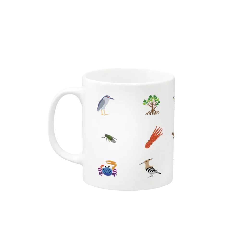 しまのなかまfromIRIOMOTEのしまのなかま　2022IRIOMOTE Mug :left side of the handle