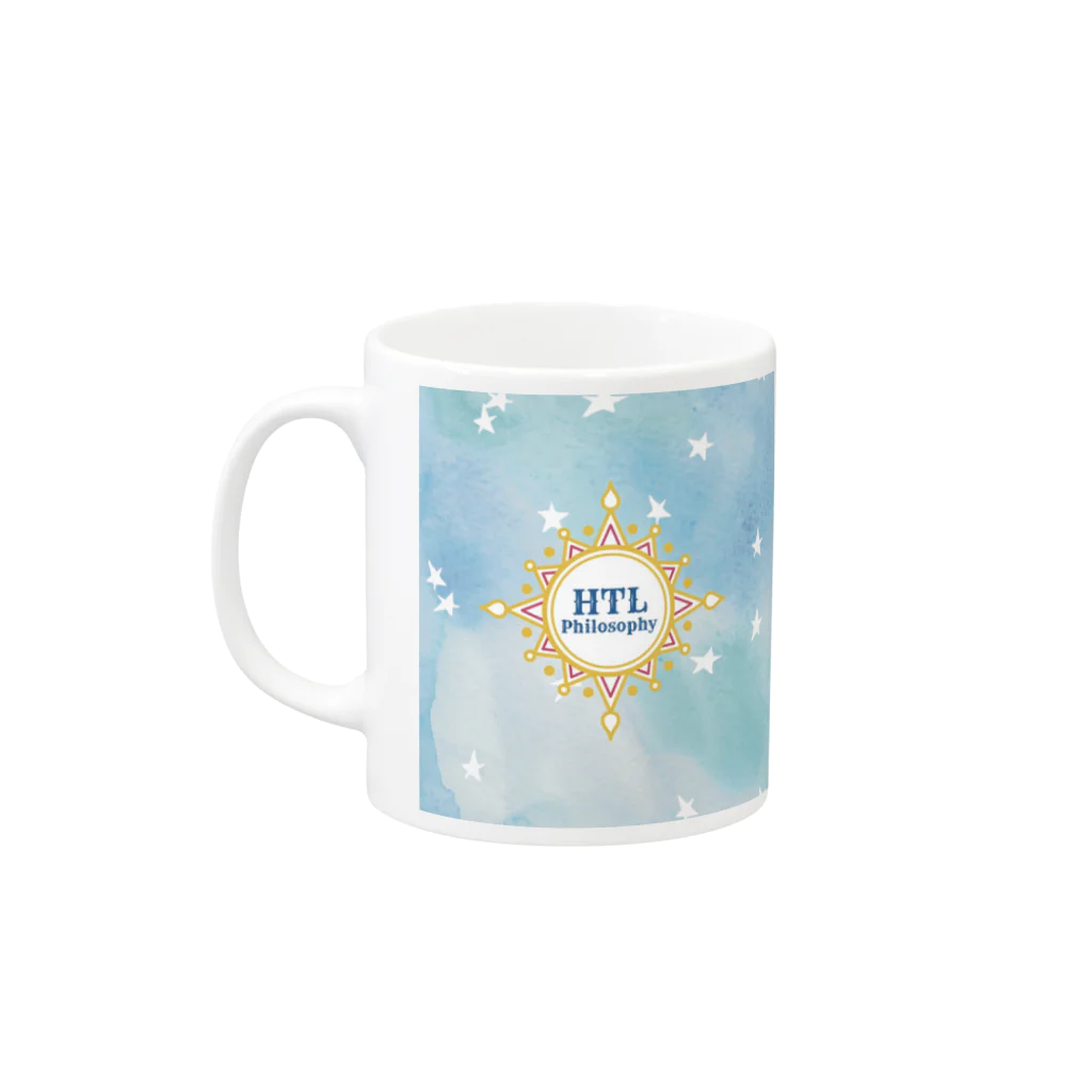 Heart to Heartの【HTLロゴ入り】マイはぴ🌙 Mug :left side of the handle