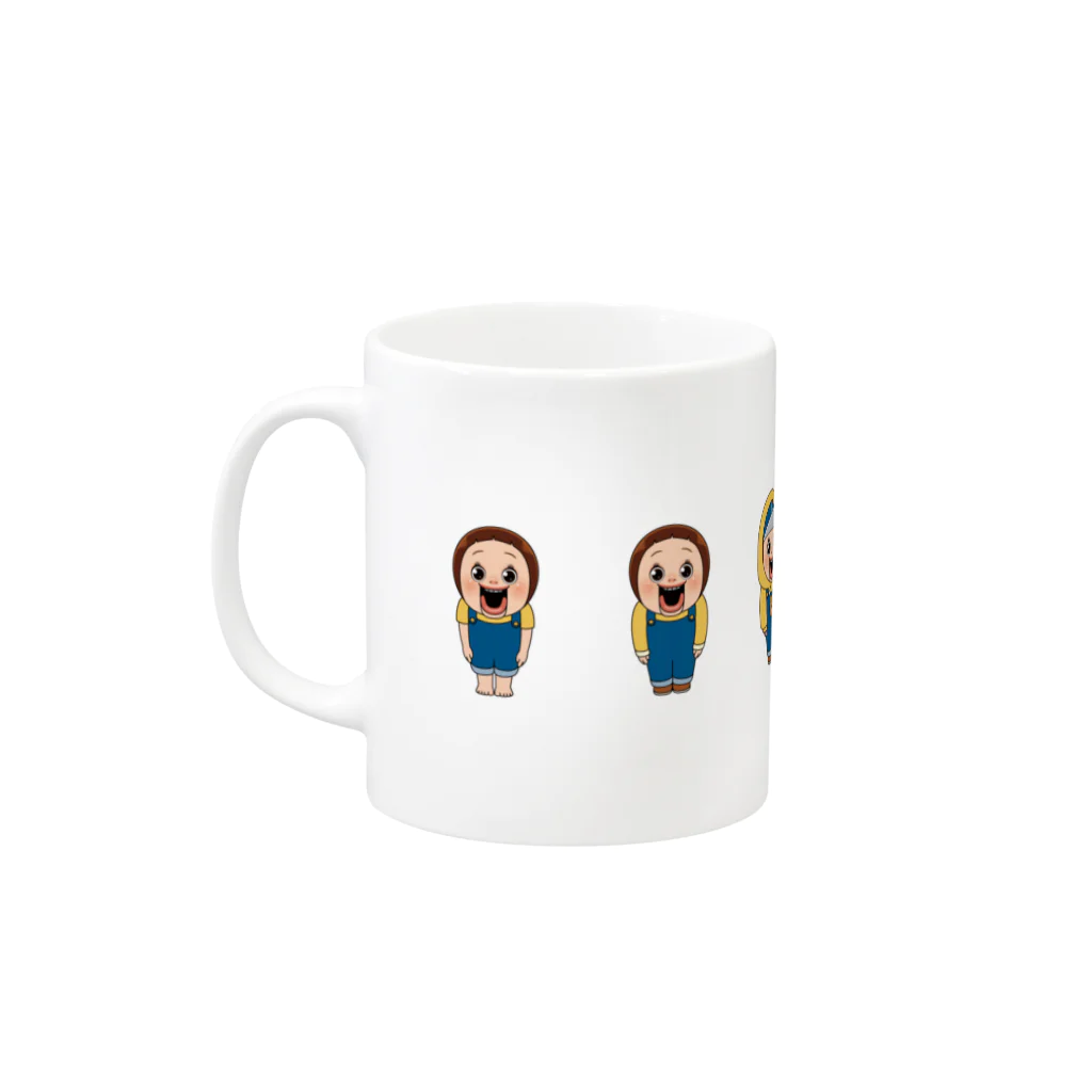 AKIRAMBOWのしょーちゃん ファッション / SHO-CHAN FASHION Mug :left side of the handle