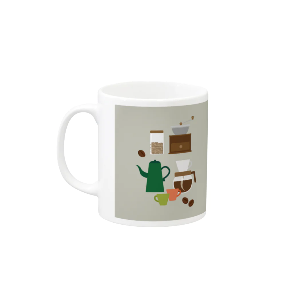 Re:の「コーヒー」マグカップ Mug :left side of the handle