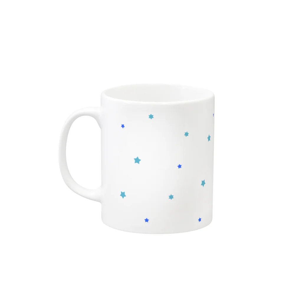 cosmicatiromのさそり座 パターン1・フルカラー Mug :left side of the handle