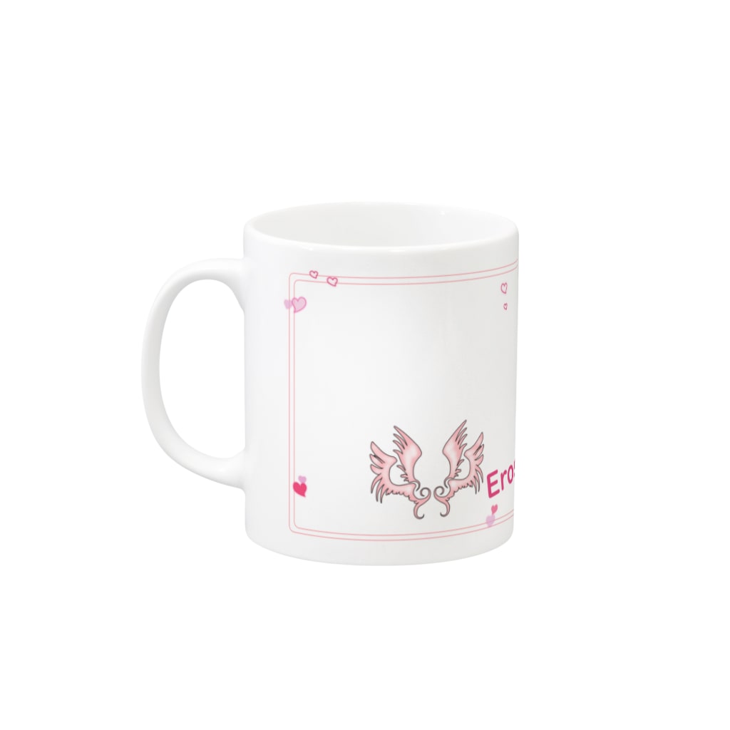 AtelierOne-SUZURIshopのエロスのマグカップ Mug :left side of the handle