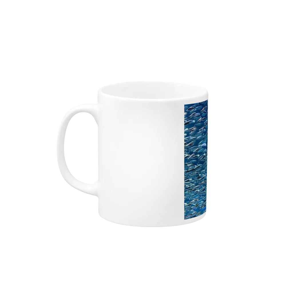 Rice Cube Dominoの鰯 Mug :left side of the handle