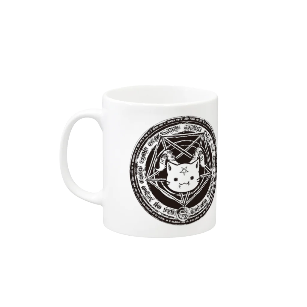 Lunatic Cat-ismのにゃたにずむ Mug :left side of the handle