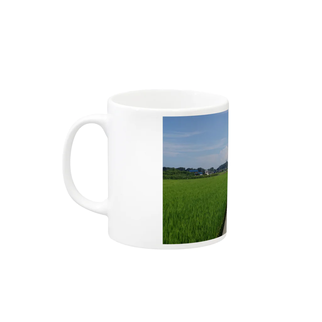 よpiだの一本道 Mug :left side of the handle