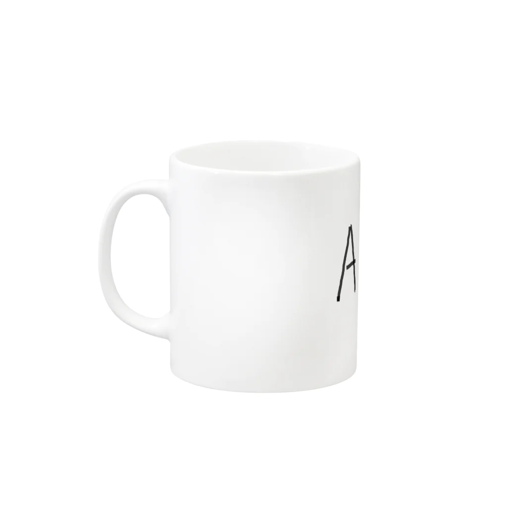 あらたのＡＲＴ48 Mug :left side of the handle