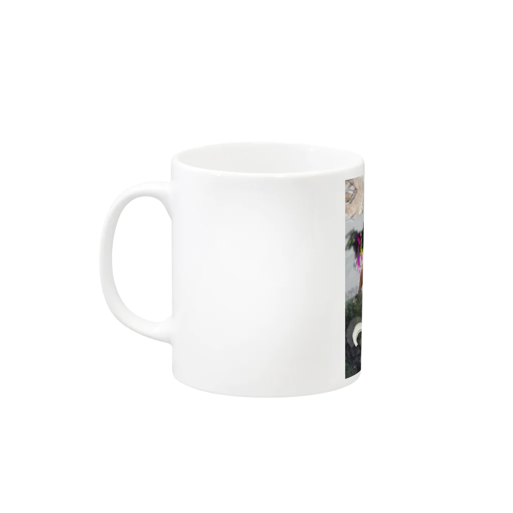 kenshappyの1.2.3COW Mug :left side of the handle