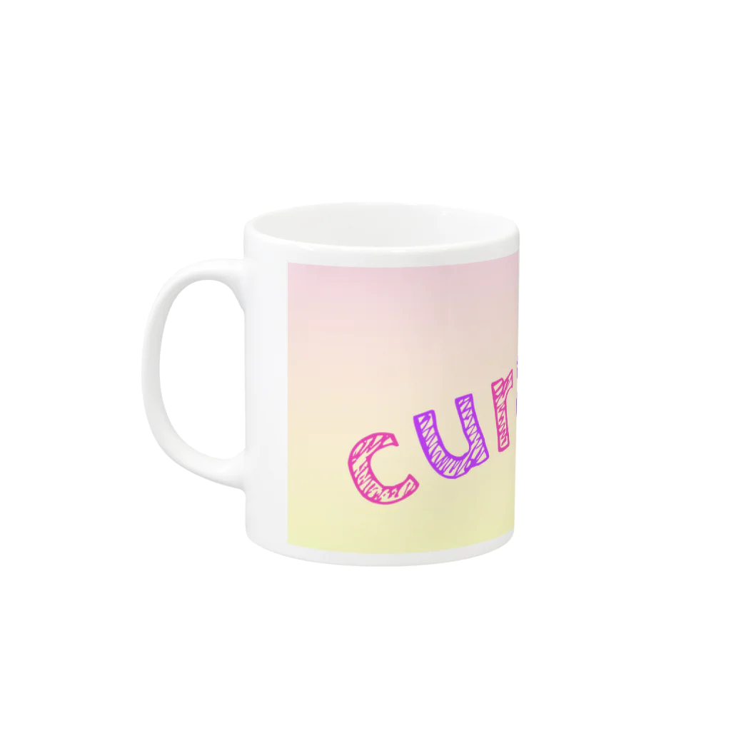 curaciónの『第2弾』クラシオン女グッズ Mug :left side of the handle