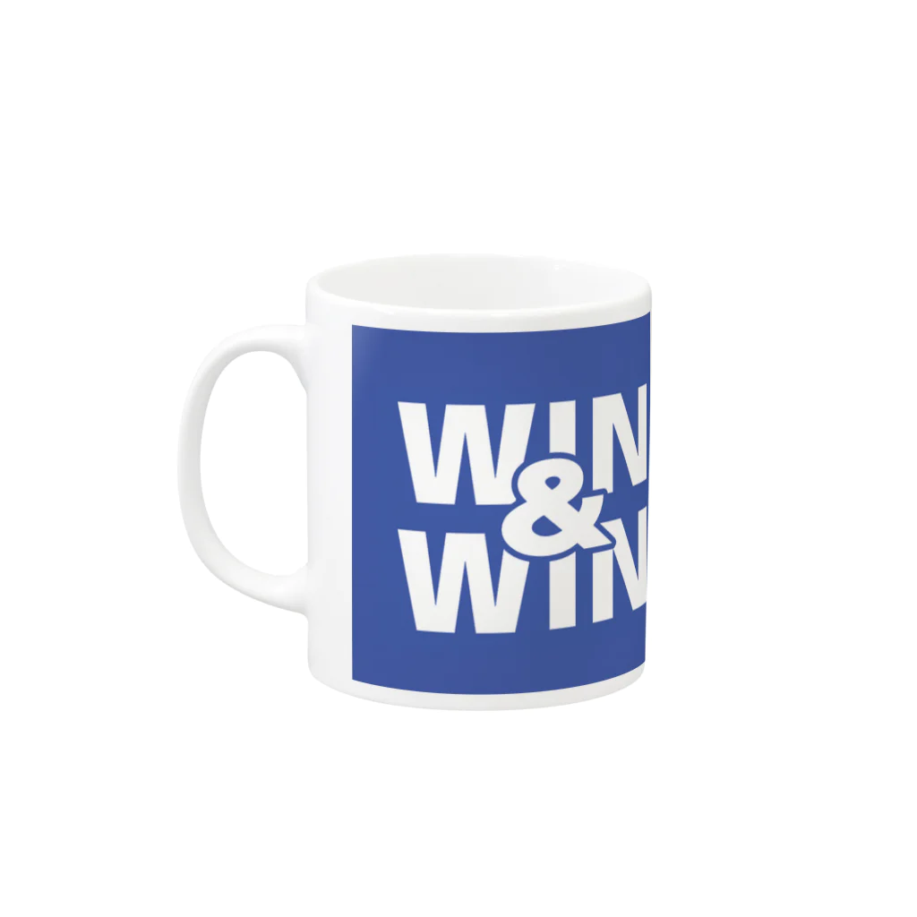 心を育てる学習塾 WIN&WINセミナーのWIN&WINセミナー Mug :left side of the handle