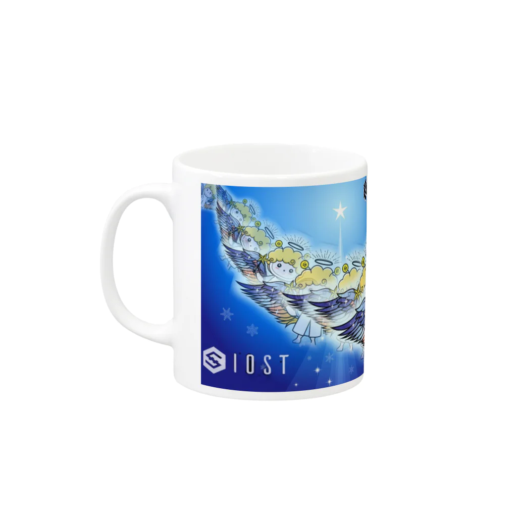 IOST_Supporter_CharityのIOST 【数量限定】サポたんマグカップ Mug :left side of the handle