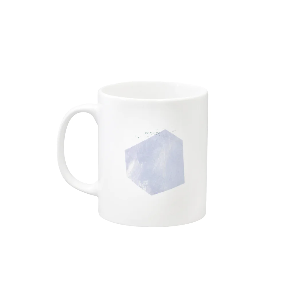 mokuo_nozomiの多角形02 Mug :left side of the handle