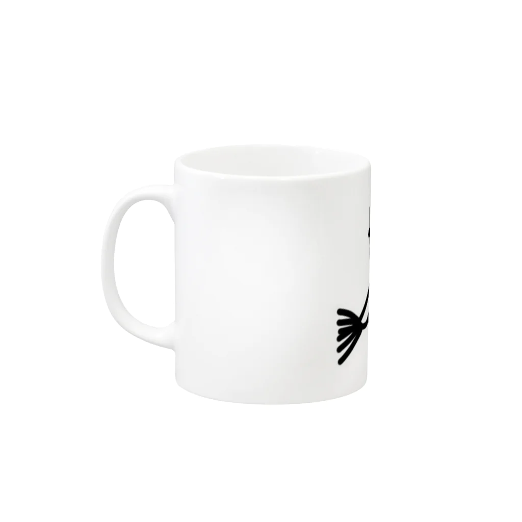 かれんぴのDとのTタイム❤️ Mug :left side of the handle