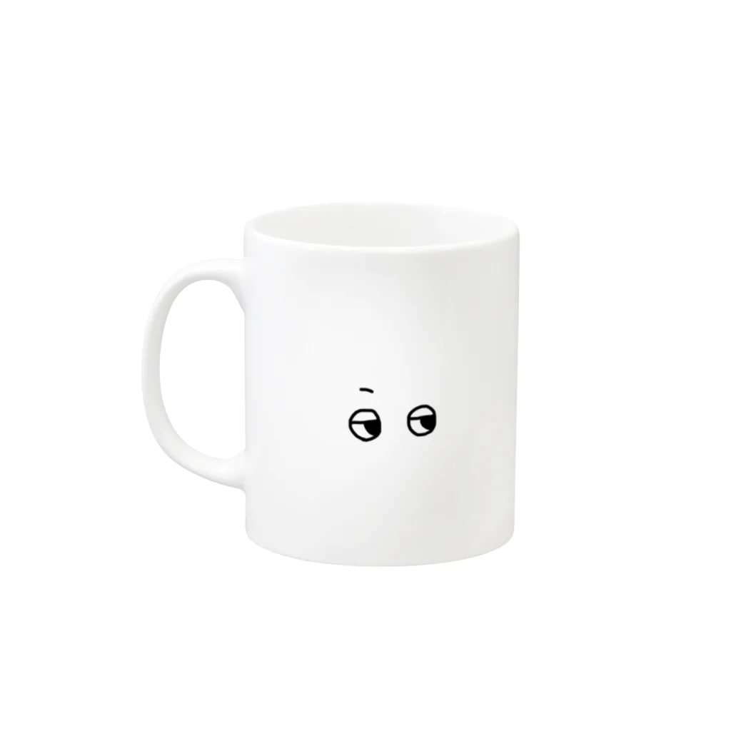 namo_iciのめ Mug :left side of the handle