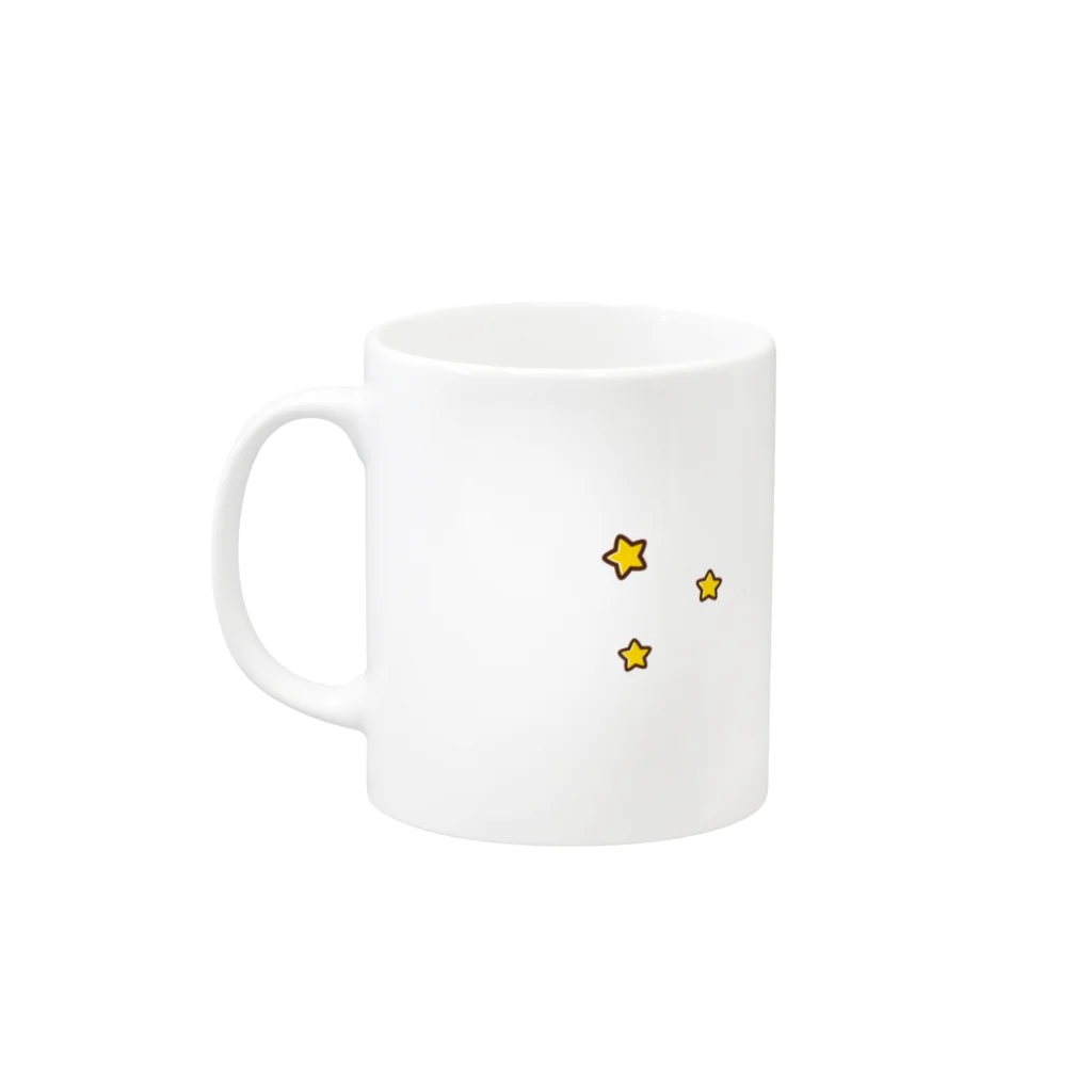 Haruna shopのコツメカワウソ☆夜 Mug :left side of the handle