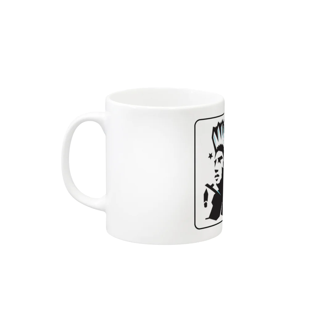 LOVE LOCAL JAPAN.orgのLLJ2019.Vr.01 Mug :left side of the handle